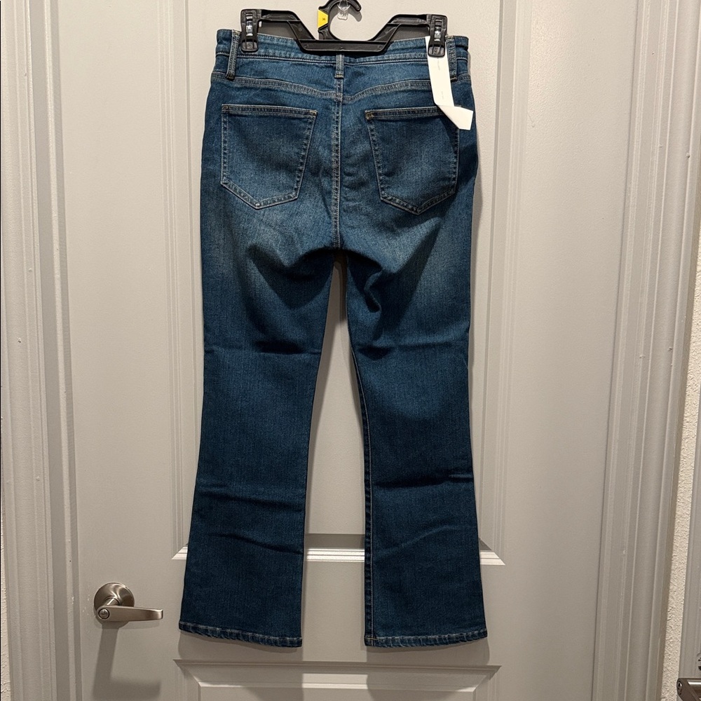 Current/Elliott Flare Jeans in Medium Blue Wash | Sz 26 - Picture 2 of 7